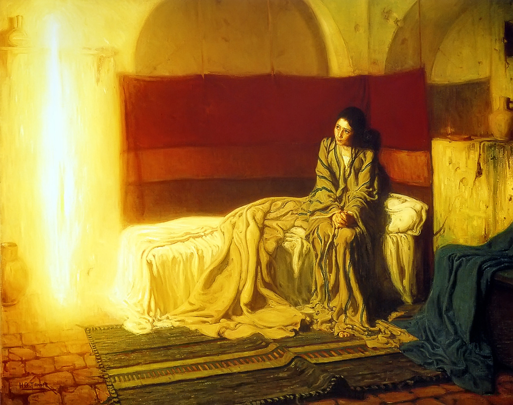 The Annunciation by Henry Ossawa Tanner